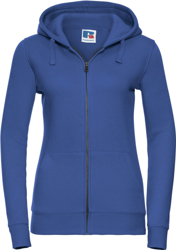 Damen Authentic Kapuzen Sweatjacke