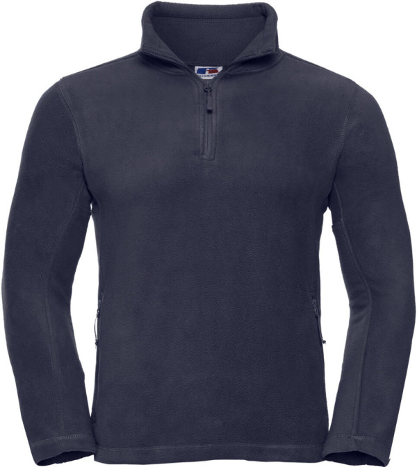 Fleece Pullover mit 1/4 Zip