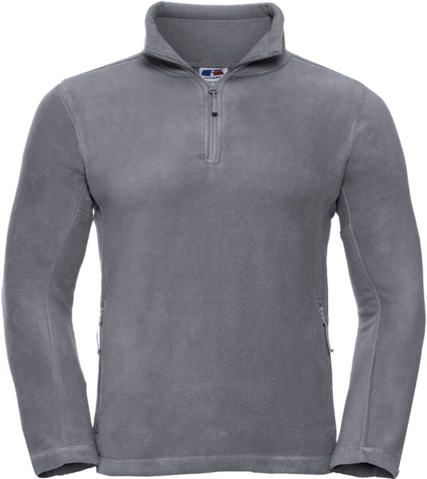 Fleece Pullover mit 1/4 Zip