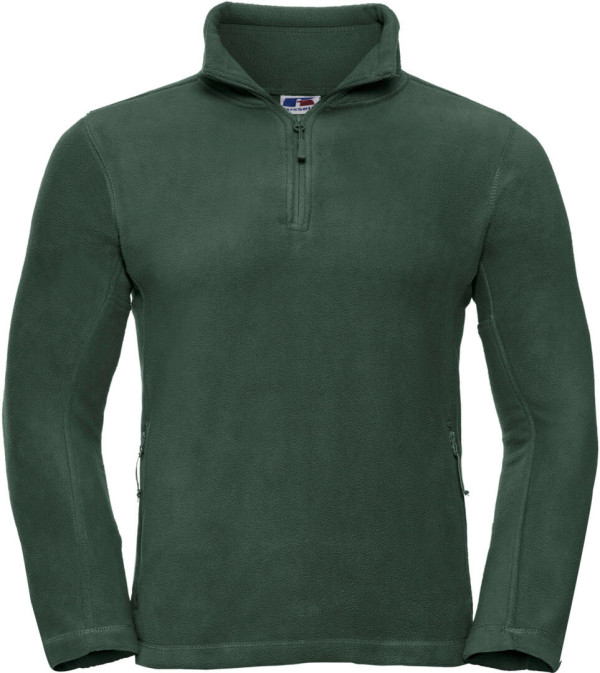 Fleece Pullover mit 1/4 Zip