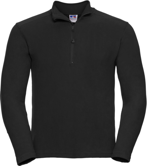 Microfleece Pullover mit 1/4 Zip