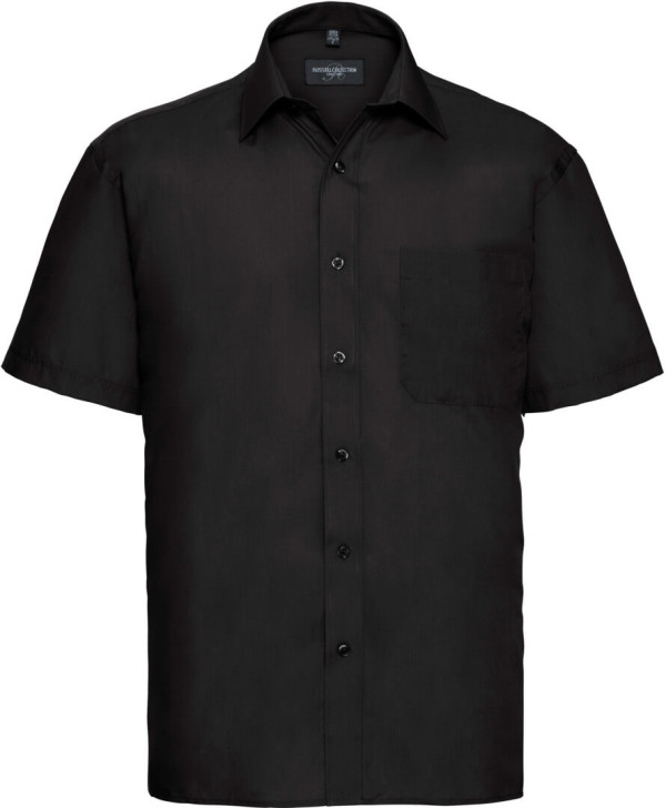 Popeline Hemd kurzarm