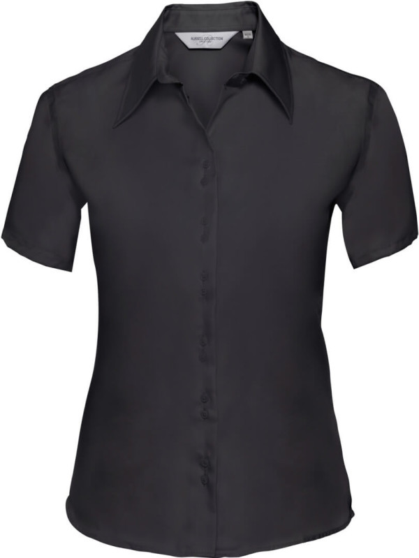 Bügelfreie Bluse kurzarm