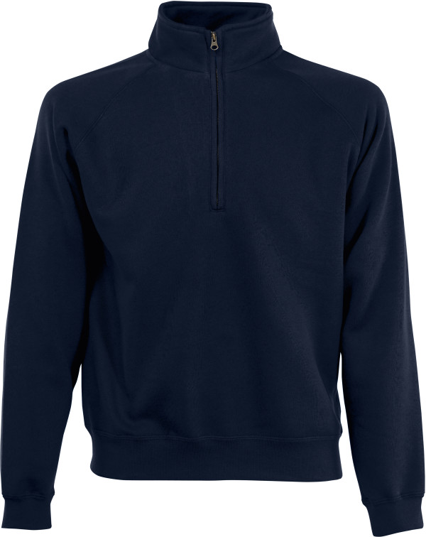 Sweater mit 1/4 Zip