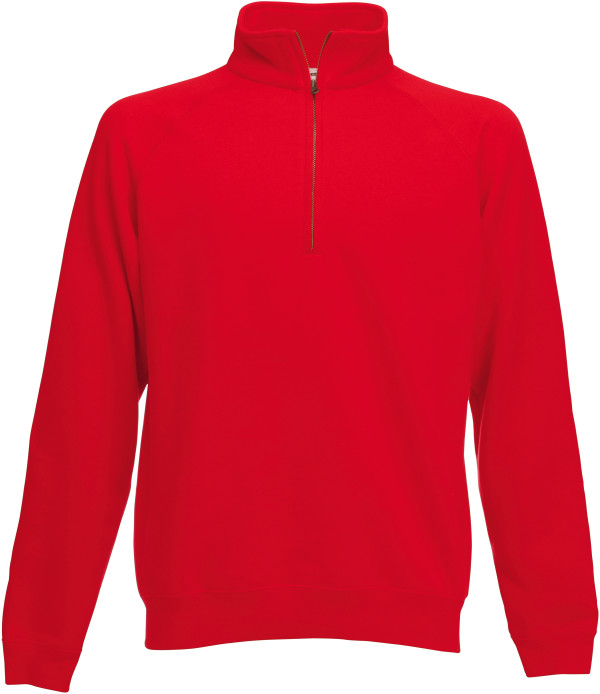 Sweater mit 1/4 Zip