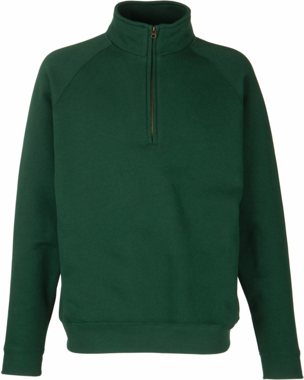 Sweater mit 1/4 Zip