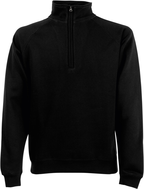 Sweater mit 1/4 Zip