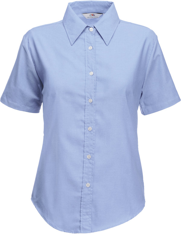 Oxford Bluse kurzarm