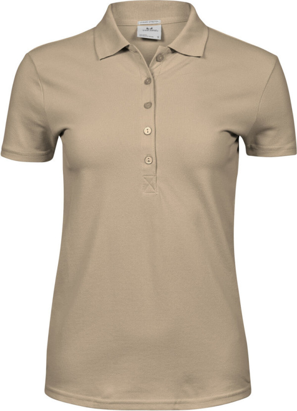 Damen Heavy Luxus Piqué Stretch Polo