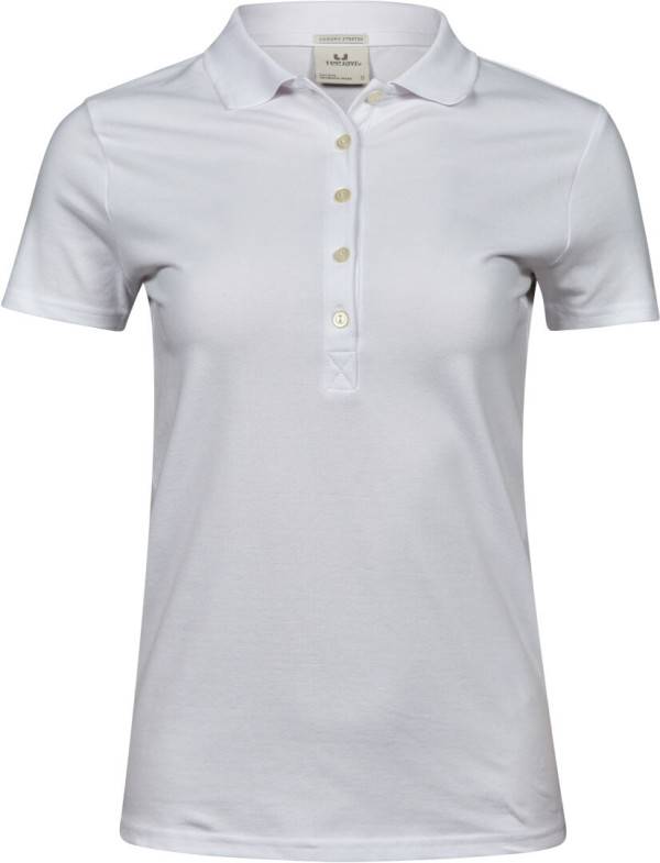 Damen Heavy Luxus Piqué Stretch Polo