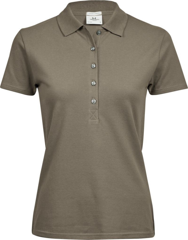 Damen Heavy Luxus Piqué Stretch Polo