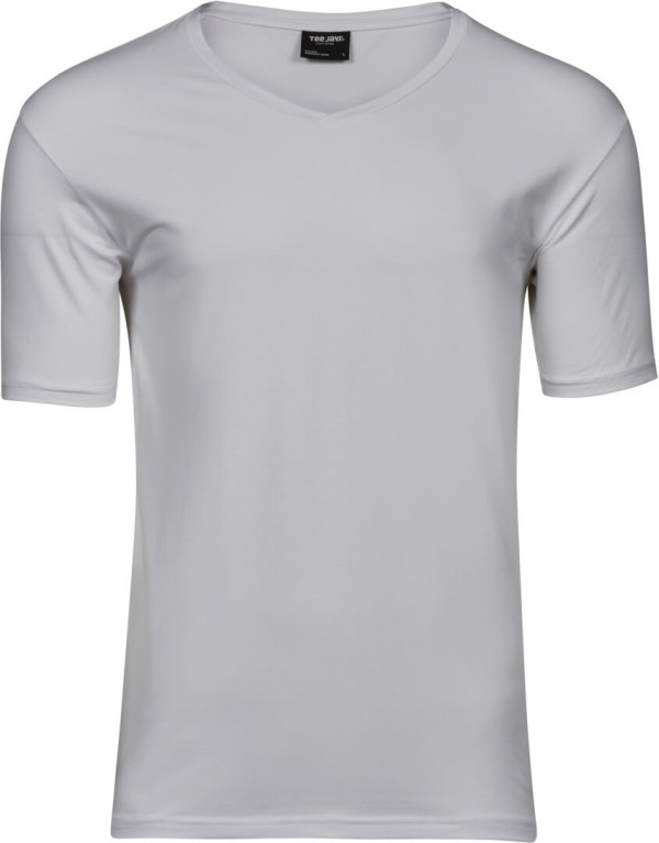 Herren Stretch V-Neck T-Shirt