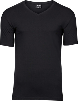 Herren Stretch V-Neck T-Shirt - Reklamnepredmety