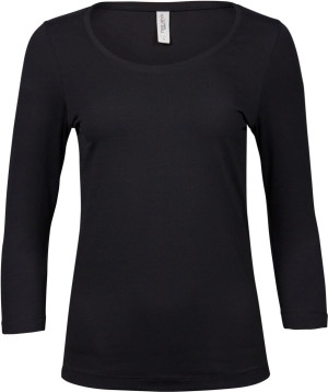 Damen Stretch T-Shirt 3/4 Arm - Reklamnepredmety