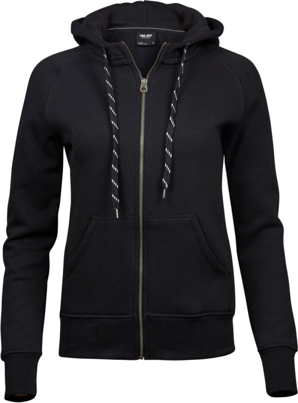 Damen Kapuzen Sweatjacke