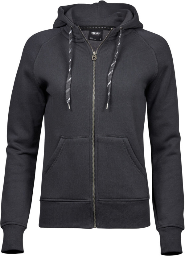 Damen Kapuzen Sweatjacke