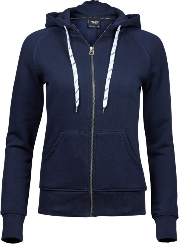 Damen Kapuzen Sweatjacke