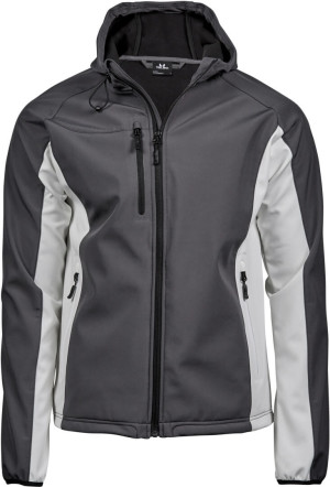 Herren Kapuzen 3-Lagen Softshell Jacke - Reklamnepredmety