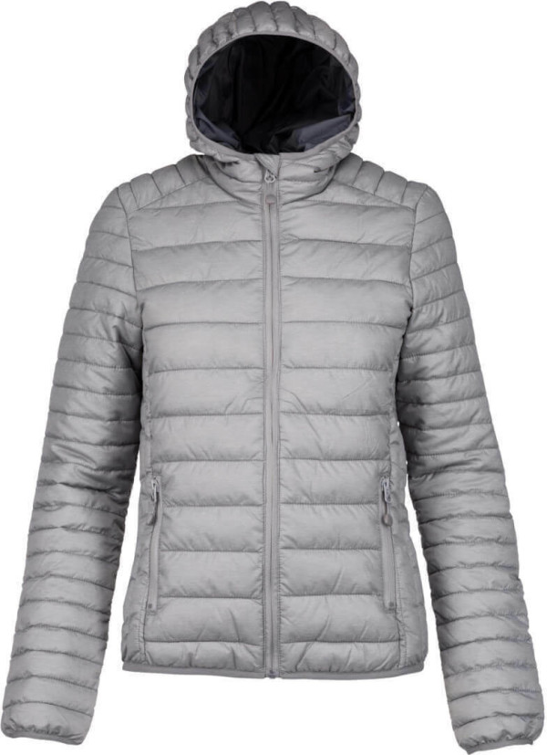 Leichte Damen Kapuzen Steppjacke