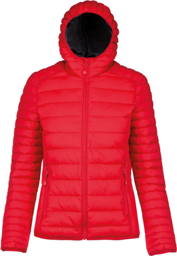 Leichte Damen Kapuzen Steppjacke