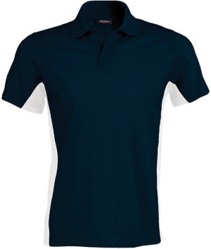 2-farbiges Piqué Polo "Flag" - Reklamnepredmety