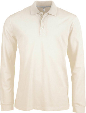 Herren Piqué Polo langarm - Reklamnepredmety