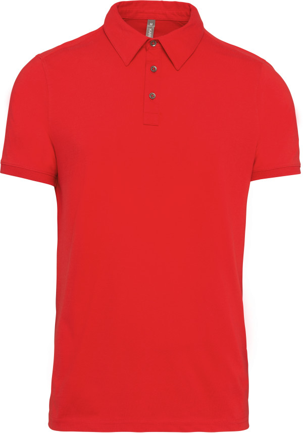 Herren Jersey Polo