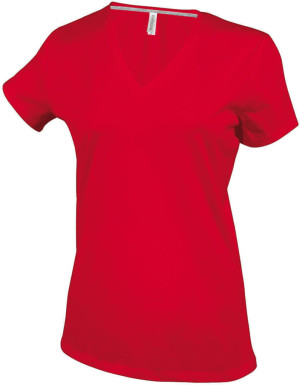 Damen V-Neck T-Shirt - Reklamnepredmety