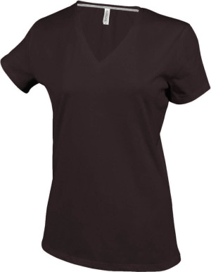 Damen V-Neck T-Shirt - Reklamnepredmety