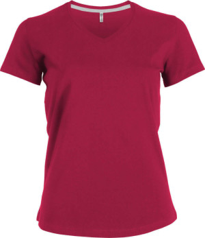 Damen V-Neck T-Shirt - Reklamnepredmety