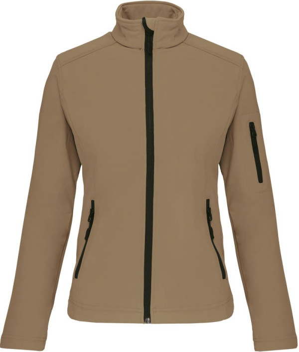 Damen 3-Lagen Softshell Jacke