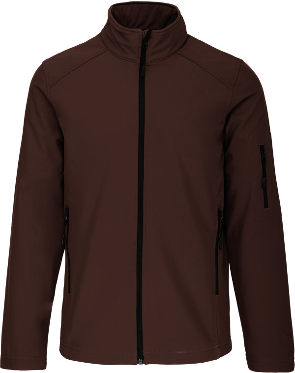 Herren 3-Lagen Softshell Jacke