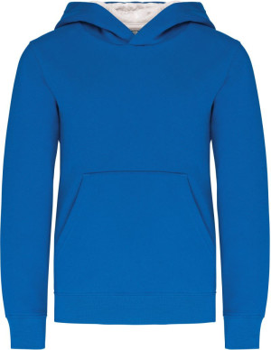 Kinder Kontrast Kapuzen Sweater - Reklamnepredmety