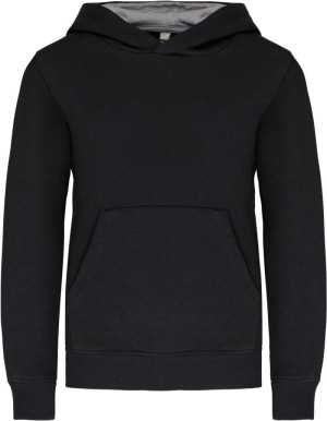 Kinder Kontrast Kapuzen Sweater - Reklamnepredmety