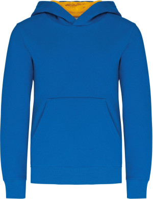 Kinder Kontrast Kapuzen Sweater - Reklamnepredmety