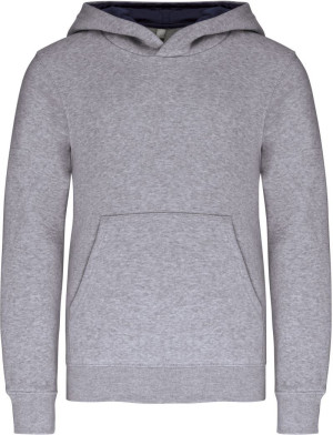 Kinder Kontrast Kapuzen Sweater - Reklamnepredmety