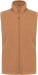 Microfleece Gilet "Luca" - camel-heather - variant 