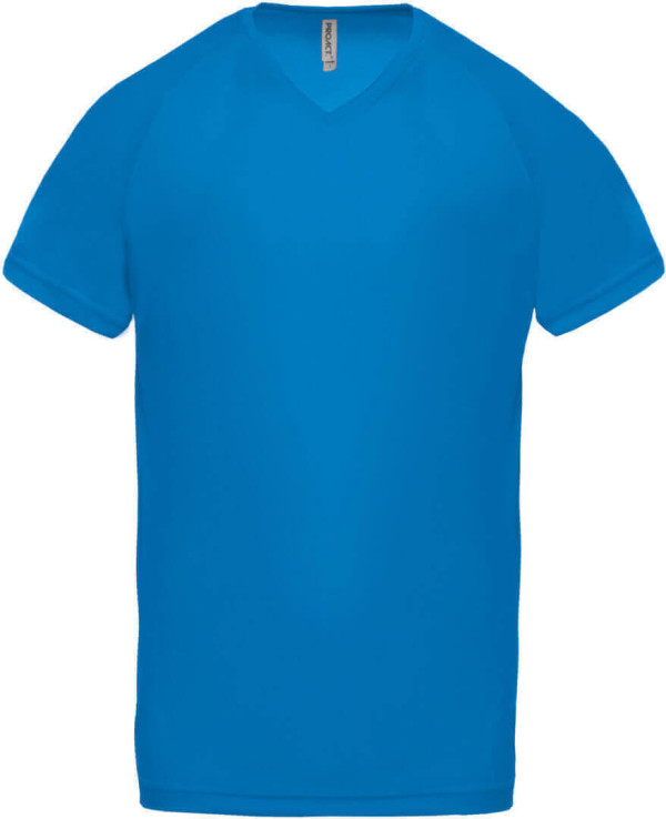 Herren V-Neck Sport T-Shirt