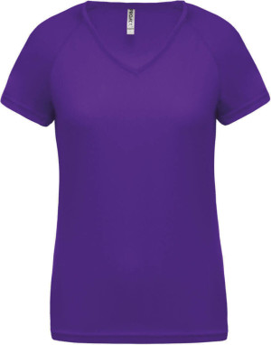 Damen V-Neck Sport T-Shirt - Reklamnepredmety