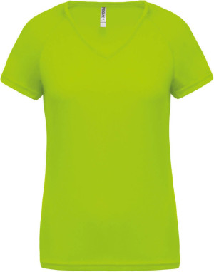 Damen V-Neck Sport T-Shirt - Reklamnepredmety