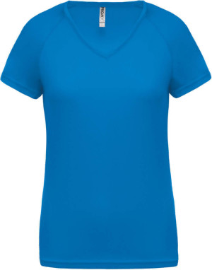 Damen V-Neck Sport T-Shirt - Reklamnepredmety