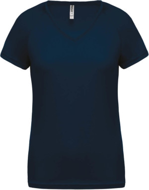 Damen V-Neck Sport T-Shirt - Reklamnepredmety