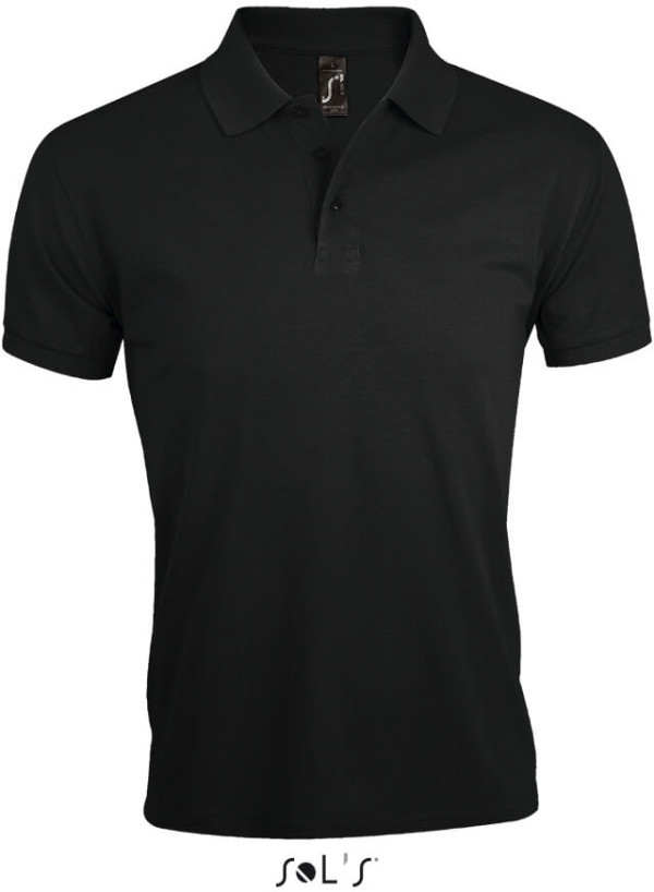Herren Heavy Piqué Polo