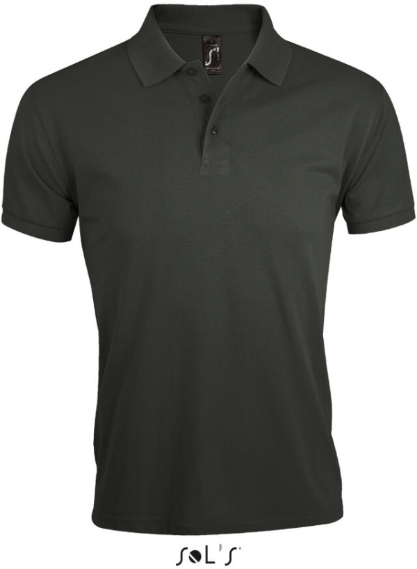 Herren Heavy Piqué Polo