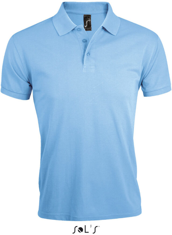 Herren Heavy Piqué Polo