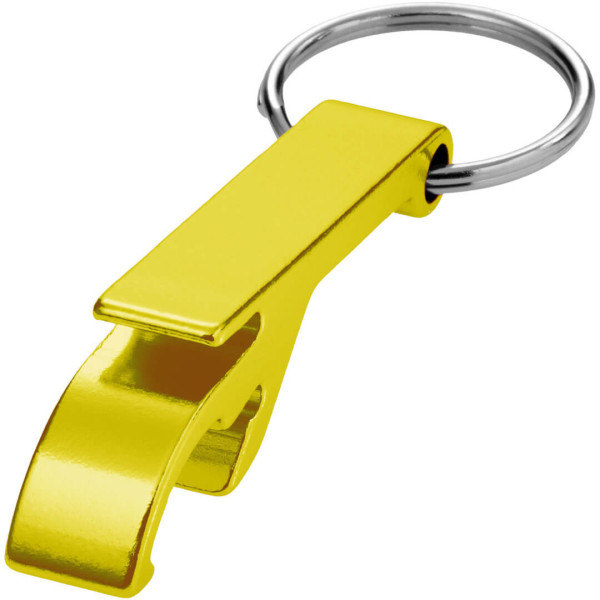 Tao Schlüsselanhänger mit Flaschen- und Dosenöffner aus Aluminium