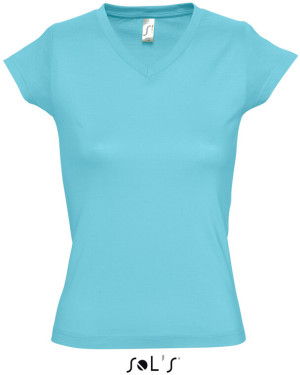 Damen V-Neck T-Shirt - Reklamnepredmety