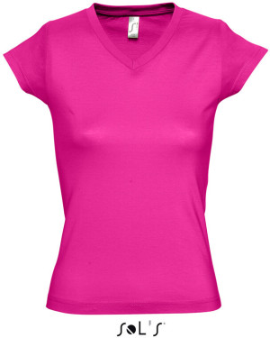 Damen V-Neck T-Shirt - Reklamnepredmety