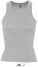 Damen Ripp Trägershirt mit Ringerrücken - 42CDFAE8-7992-48B0-831F-E8A69B7375EF - variant CC 25149007701
