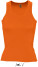 Damen Ripp Trägershirt mit Ringerrücken - E01E7164-E985-4D3E-8778-EFEA4B77743B - variant CC 25149023501